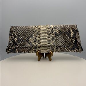 Anthony Luciano Snake Skin Clutch